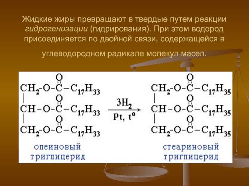Линолевая кислота химические свойства уравнения реакции