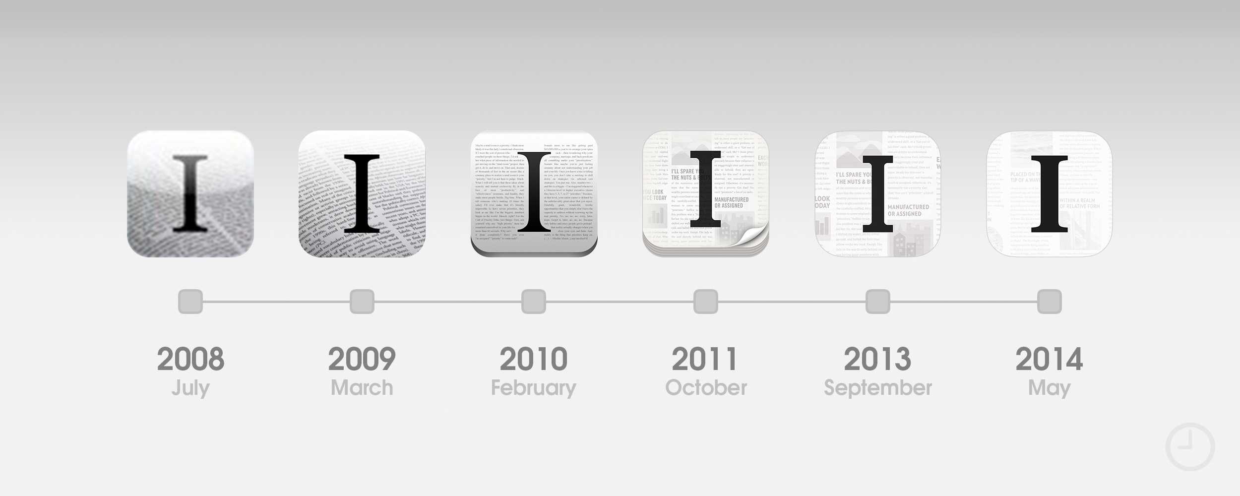 10 лет app store: эволюция дизайна первых приложений