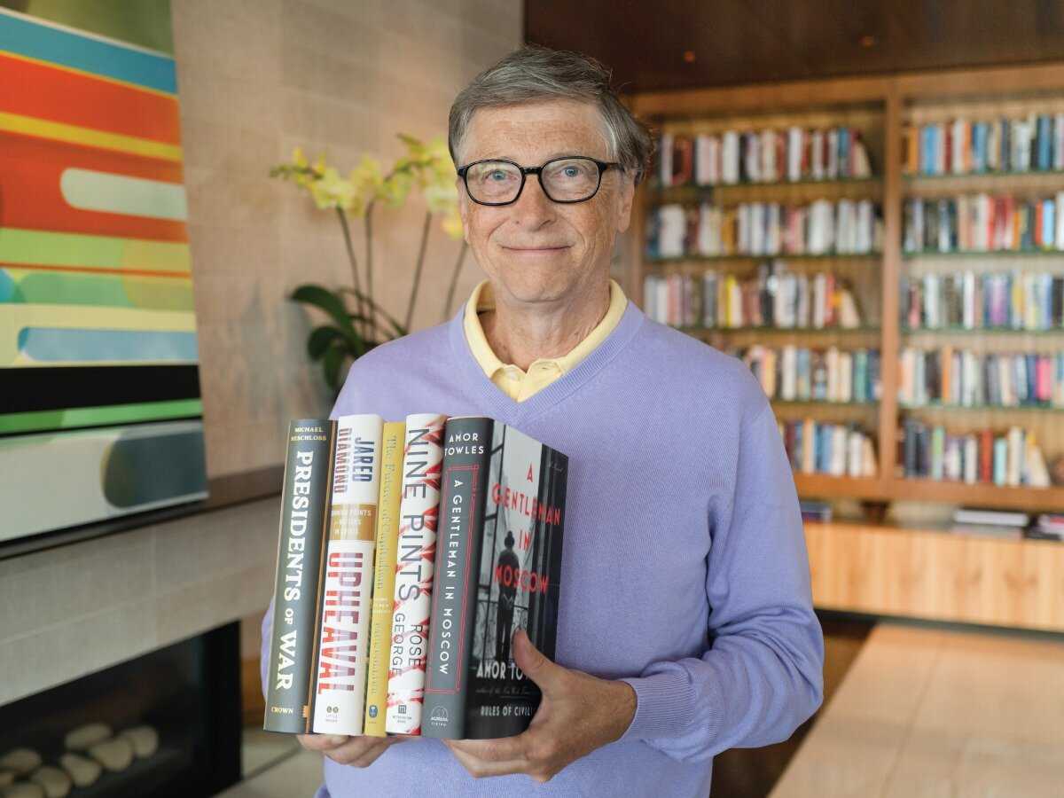 Билл гейтс: «эти 5 книг так хороши, что невозможно оторваться и заснуть»