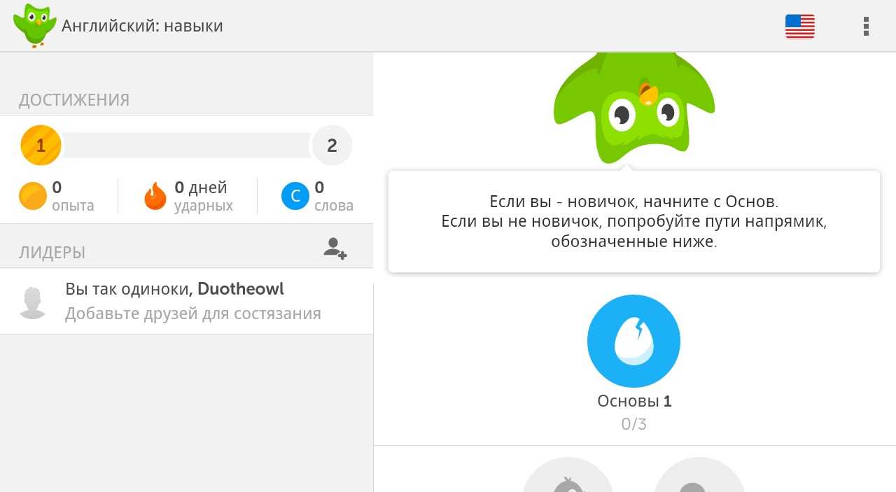 Обзор сервиса duolingo